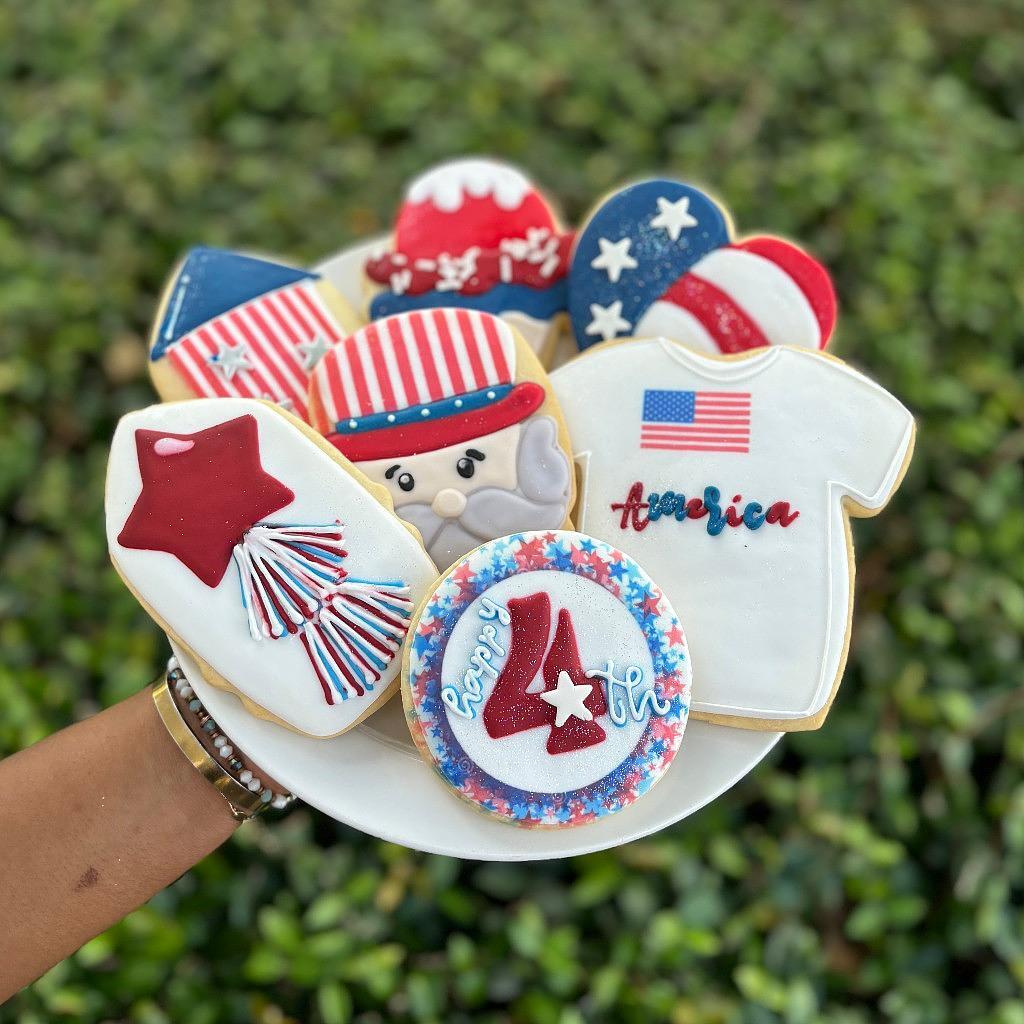 4th of July Cookies, Assorted