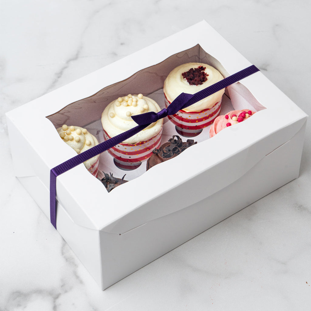 Cupcake Gift Box, 6-Pack