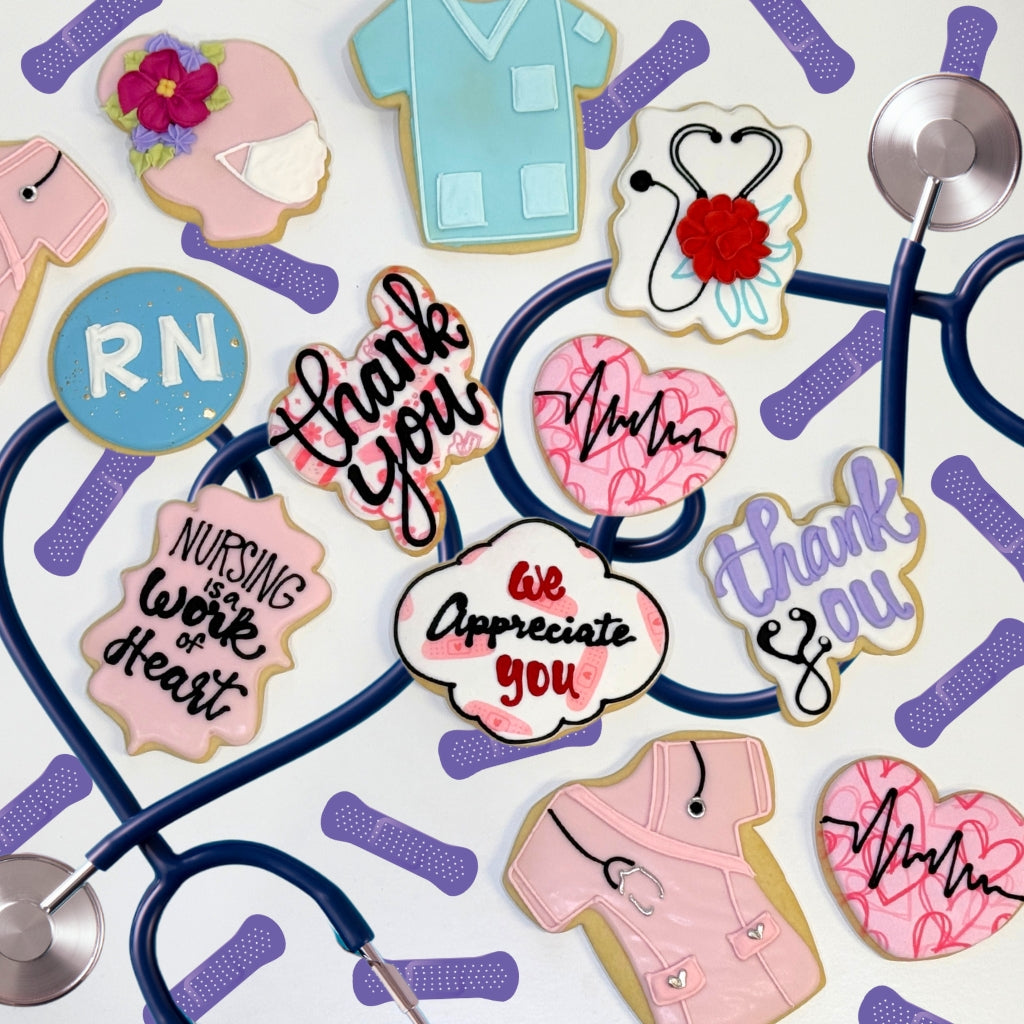 Nurse Appreciation Week Cookies, Assorted