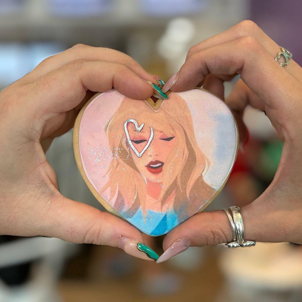 Taylor Swift Heart Portrait