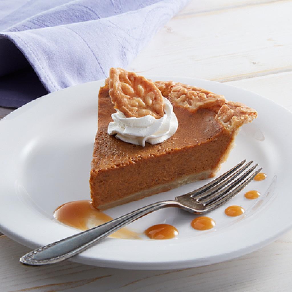 Rustic Pumpkin Pie - Main Image