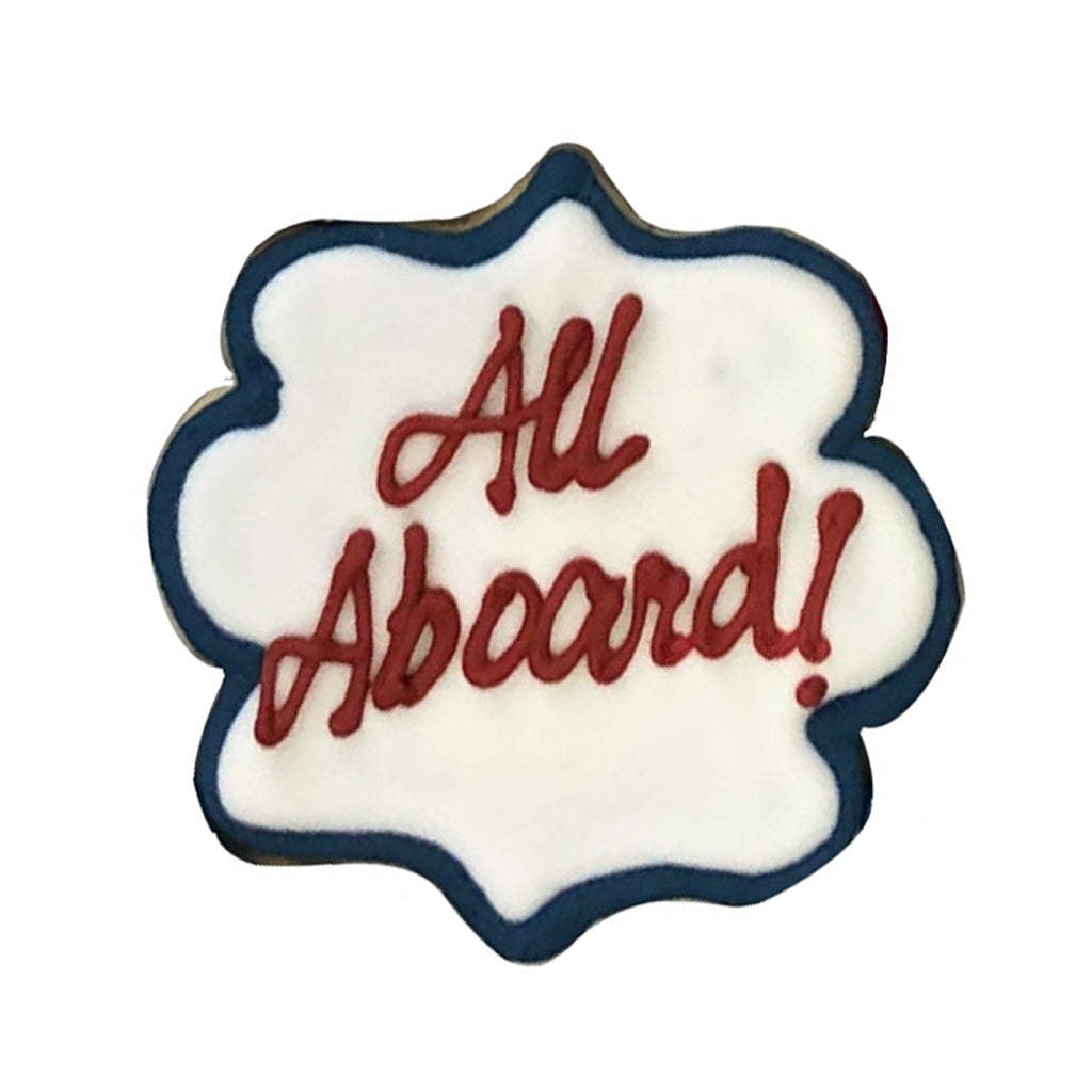 All Aboard Plaque