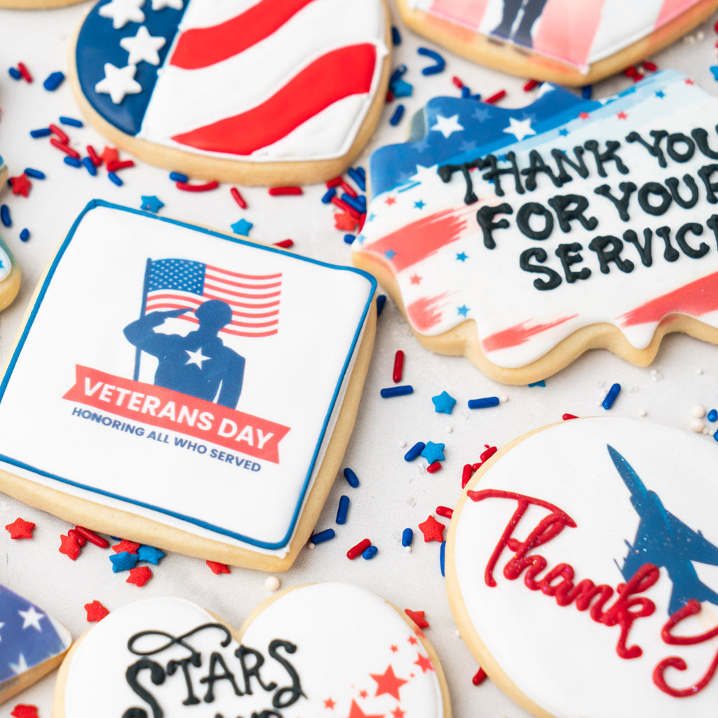 Veterans Day Cookies, Assorted