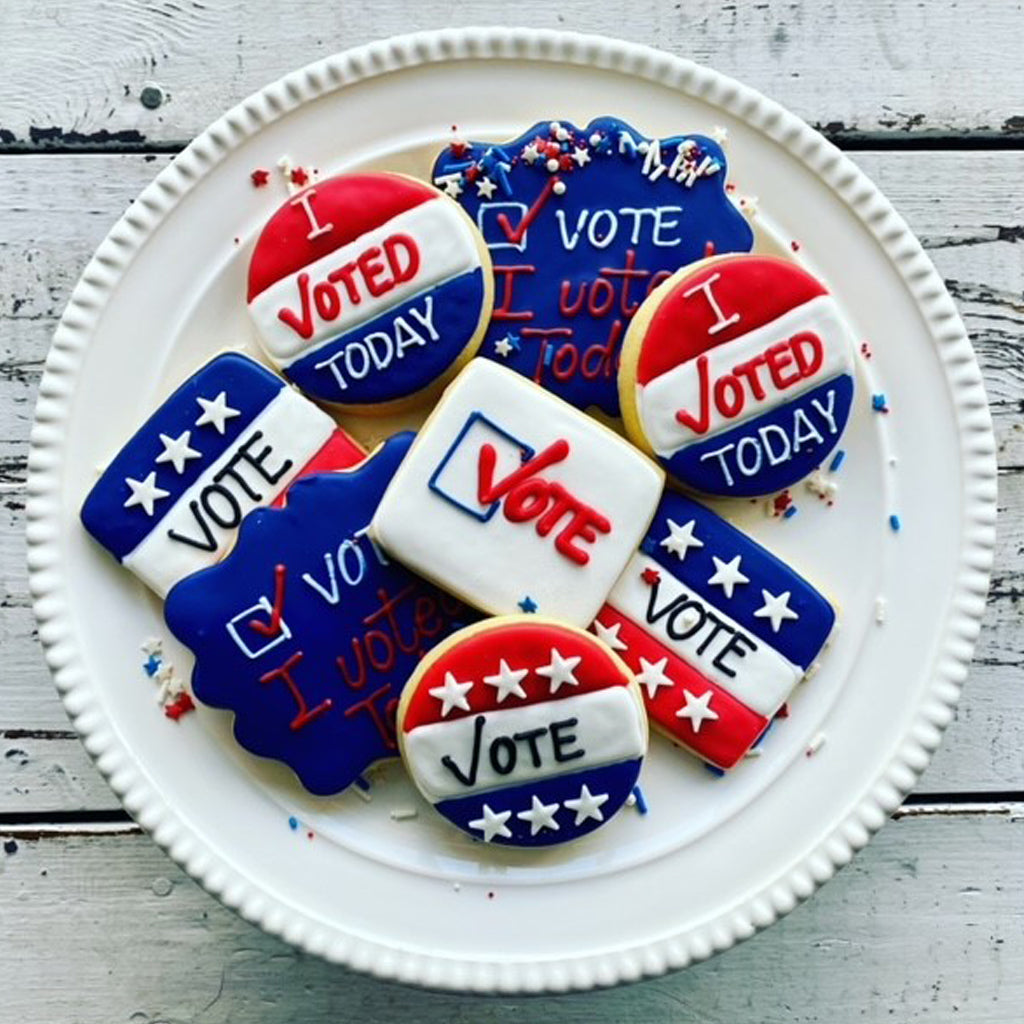 Election Day Butter Cookies