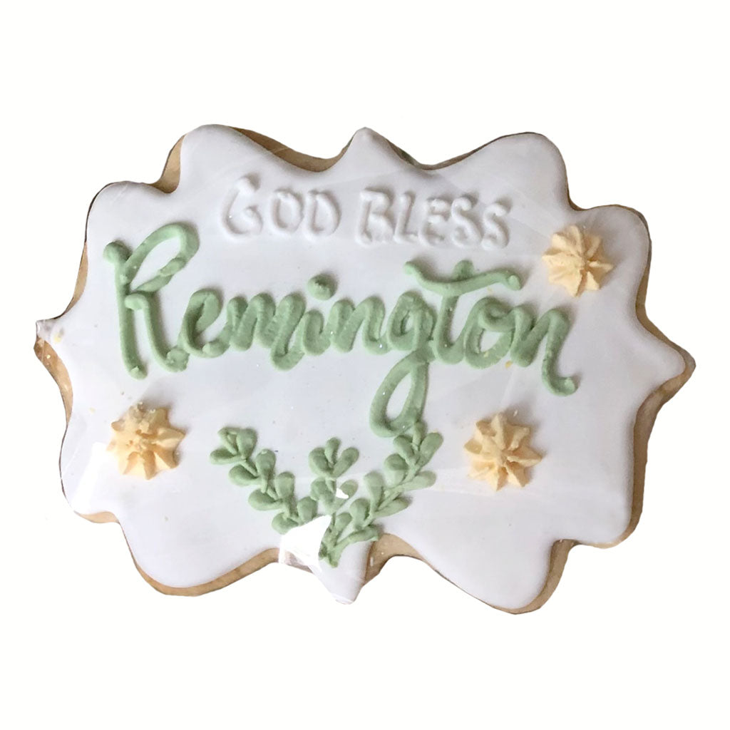 Baptism Plaque with Name