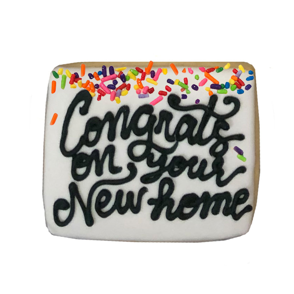 Congrats on Your New Home Plaque