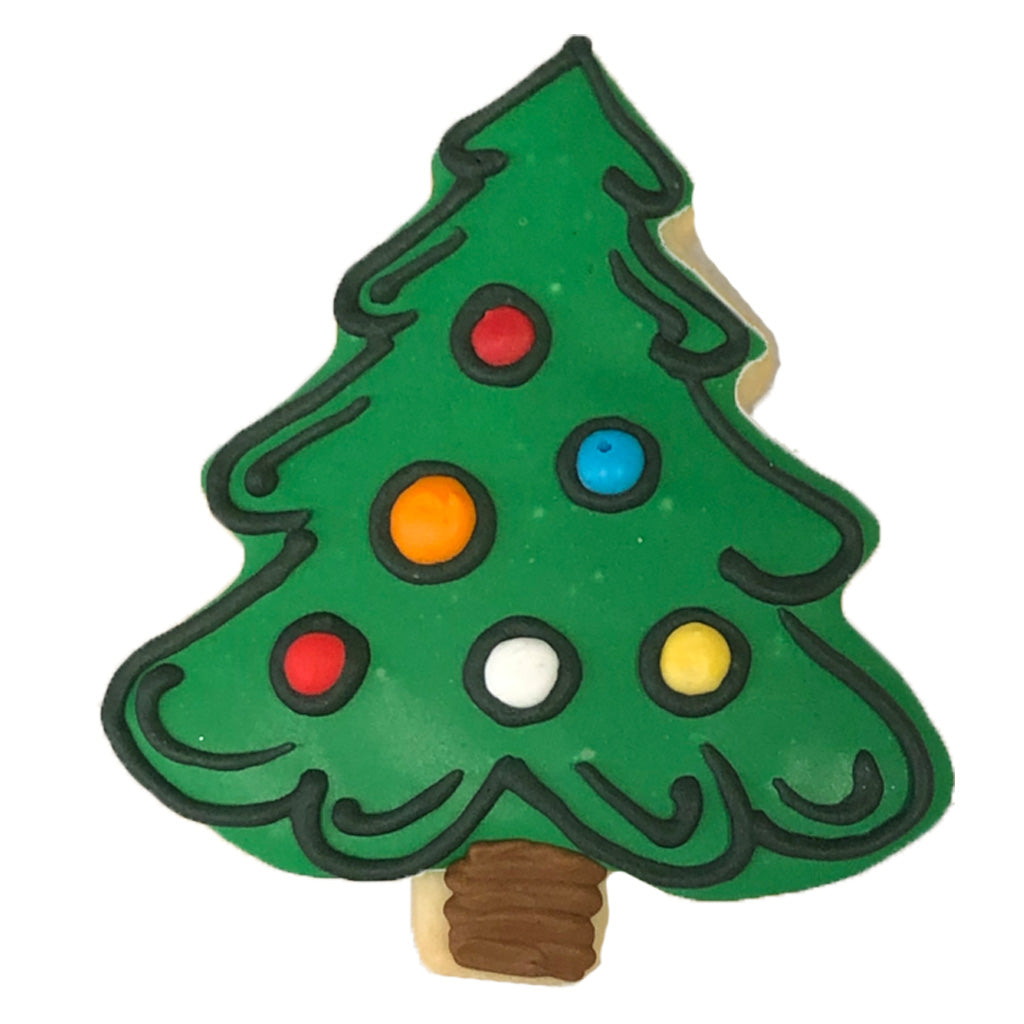 Comic-Style Christmas Tree