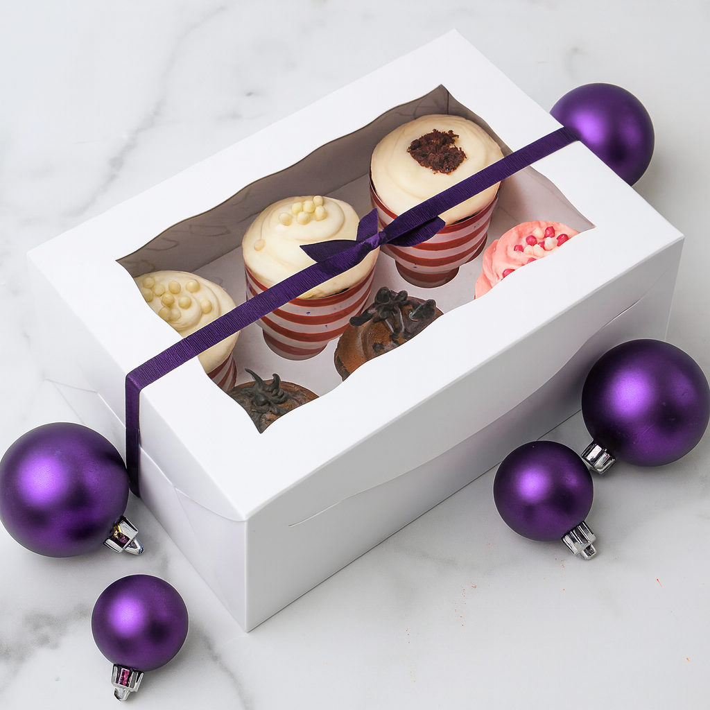Cupcake Gift Box, 6-Pack