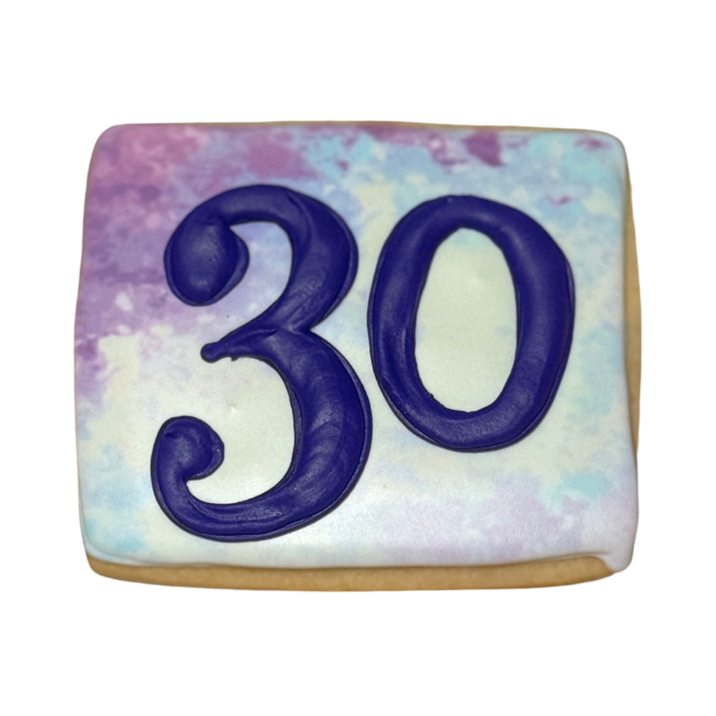 DG 30th Birthday Cookies, Choose Your Own