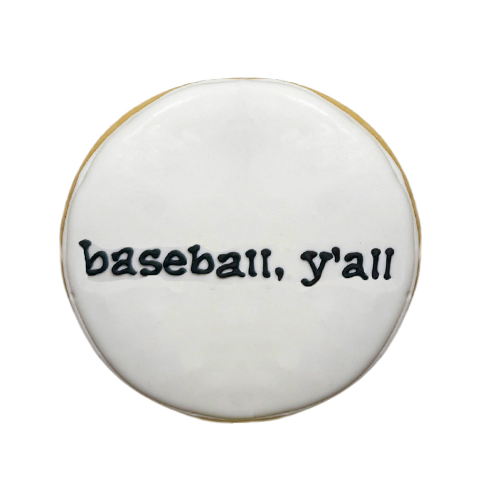 Baseball Y'all Cookies, Choose Your Own