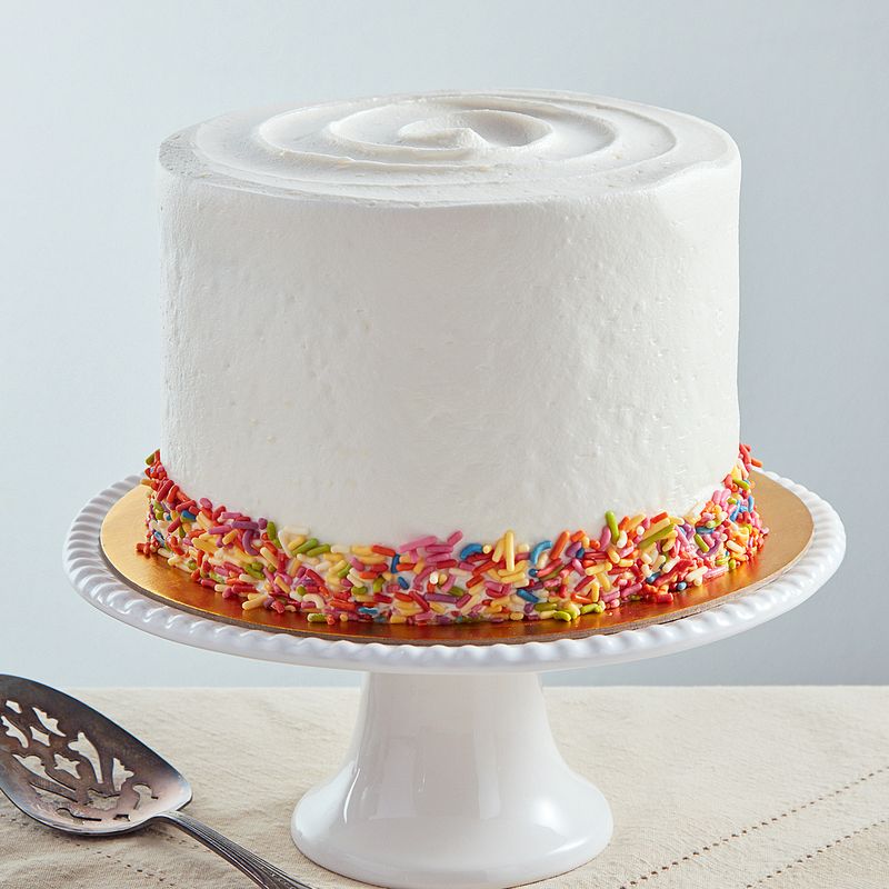 Vegan French Vanilla Cake, 6-inch (Nationwide Shipping)