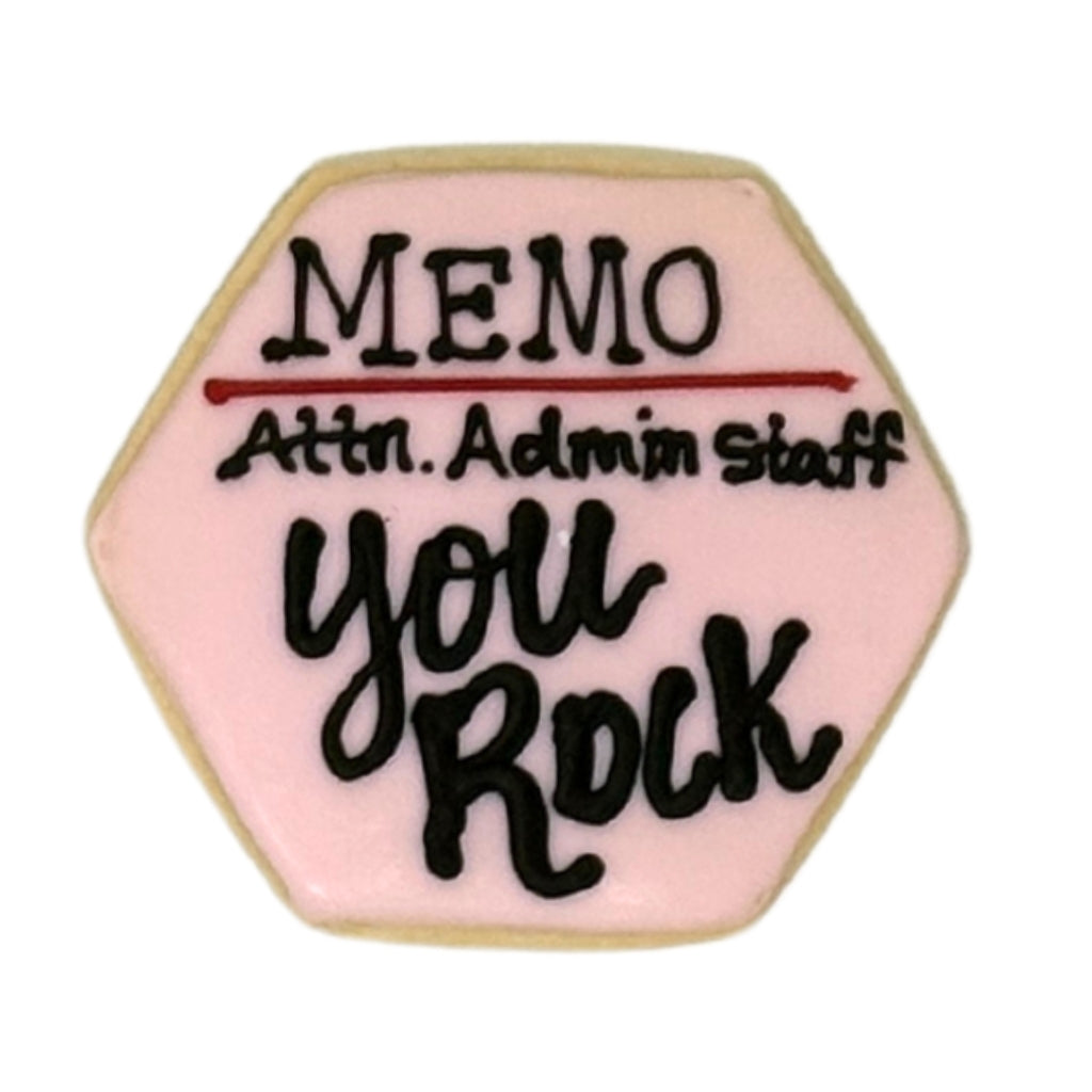 Admin Professionals Week Cookies, Choose Your Own
