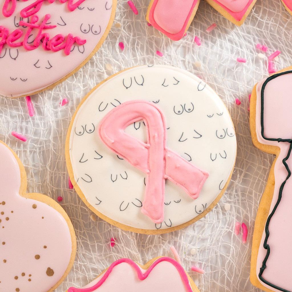 Breast Cancer Awareness Cookies, Assorted