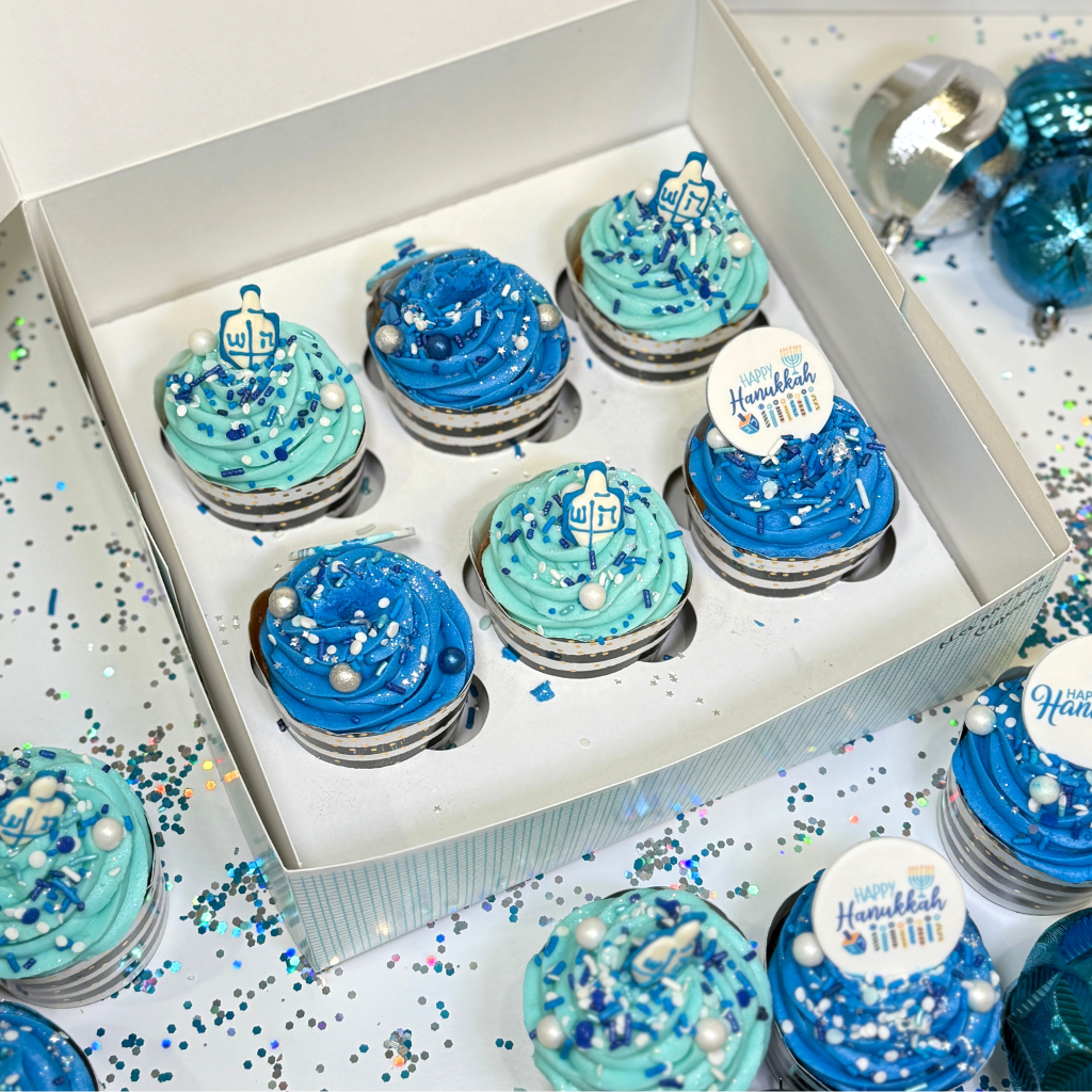 Hanukkah Cupcakes