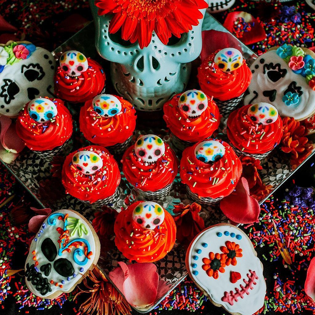 Day of the Dead Cupcakes