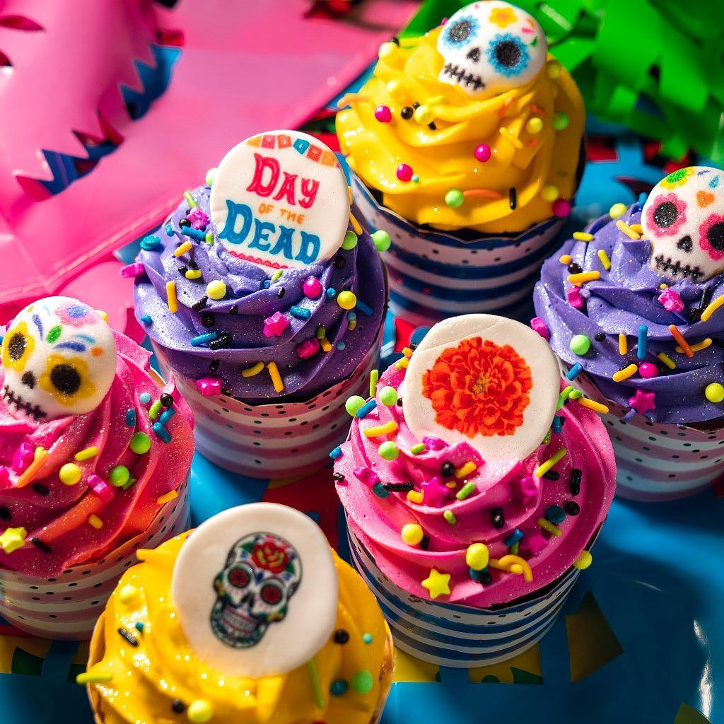 Day of the Dead Cupcakes