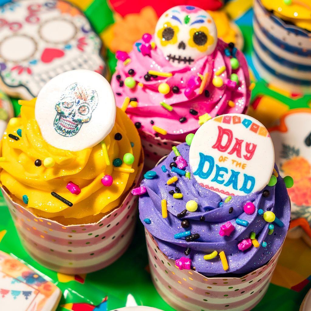 Day of the Dead Cupcakes