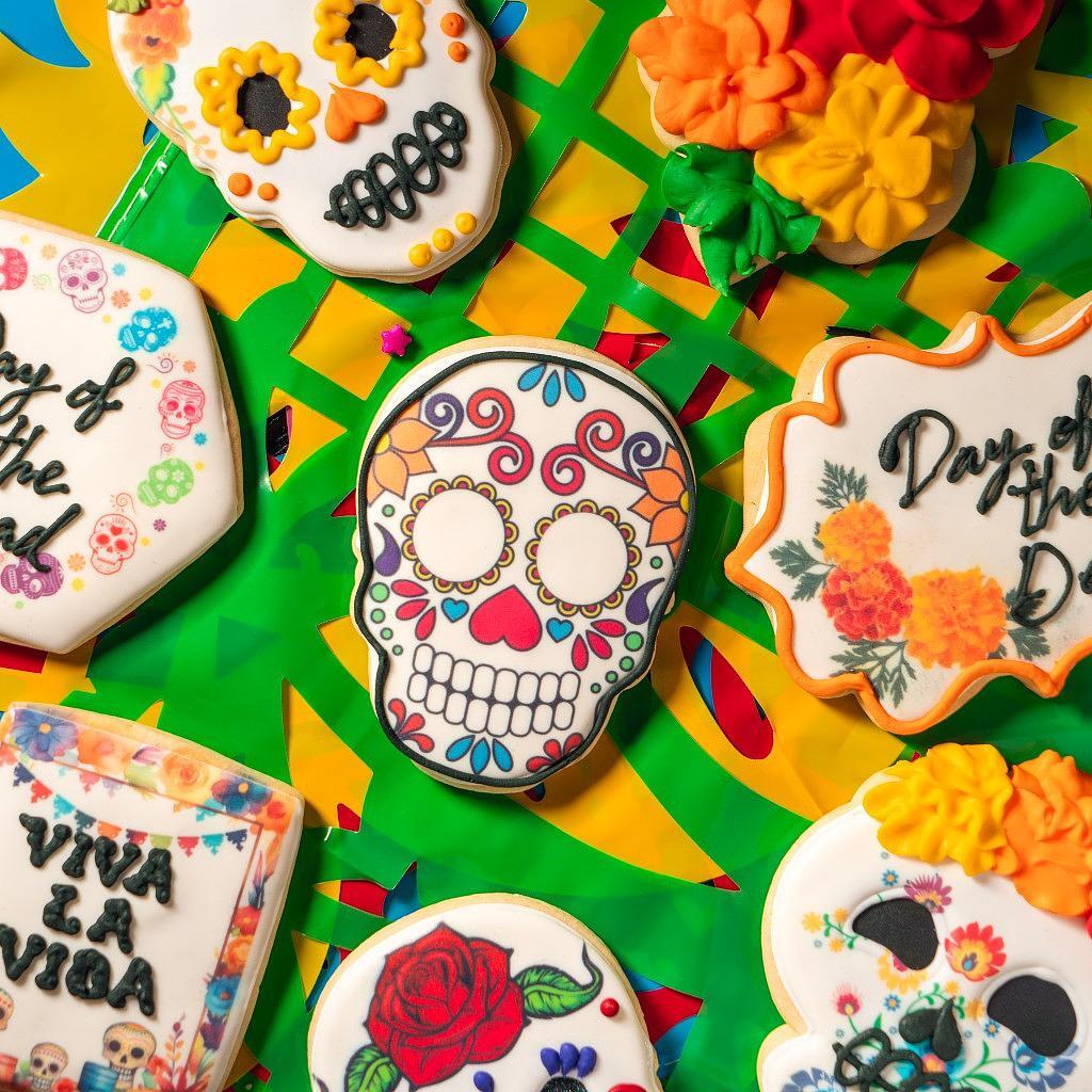 Day of the Dead Butter Cookies