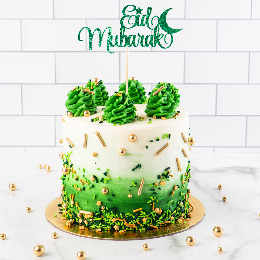 Eid Cake, 6-inch Green