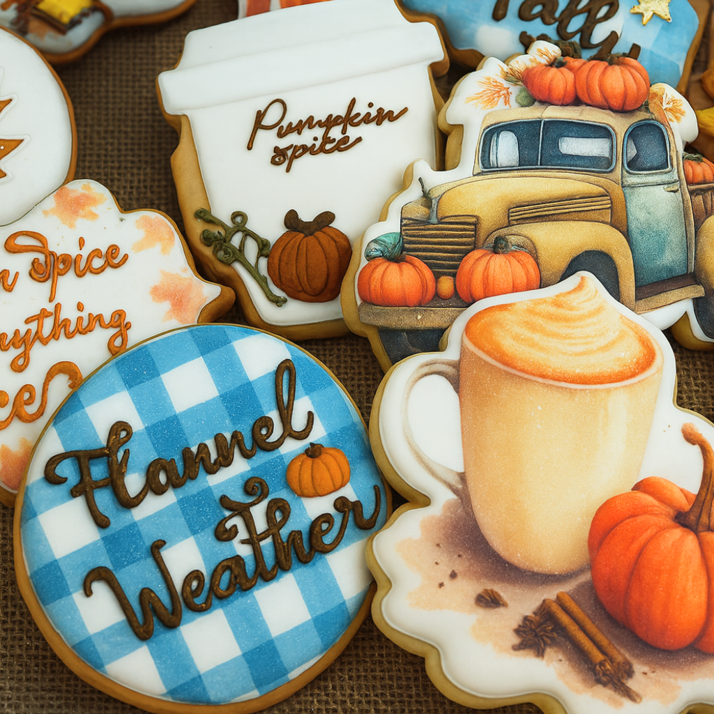 Fall Butter Cookies, Assorted