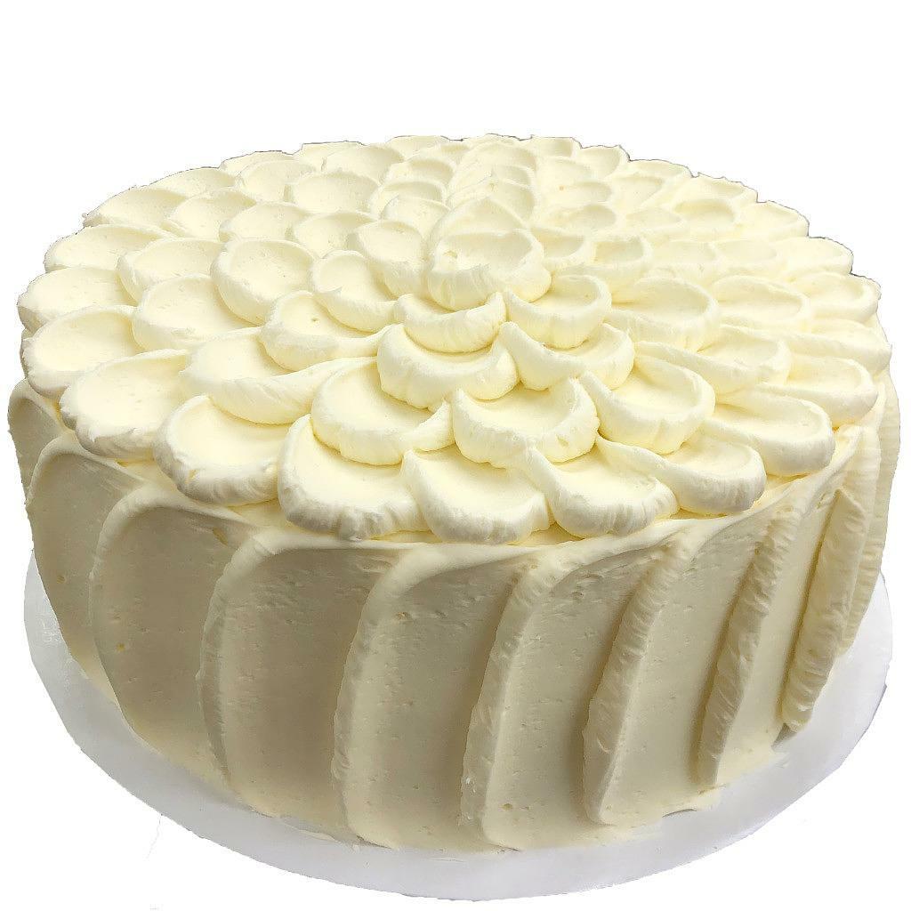 French Vanilla Cake, sheet cake