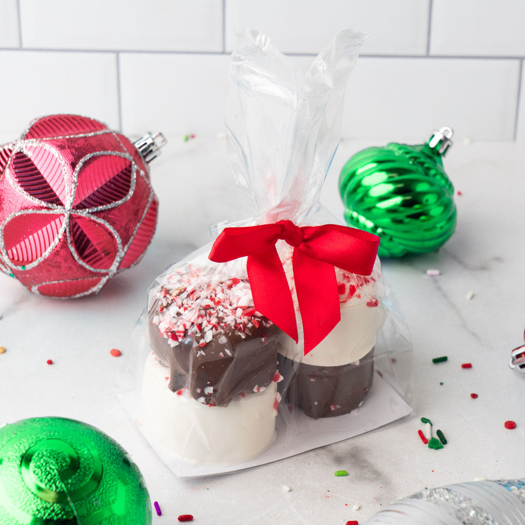 Christmas Peppermint Marshmallows (4/bag)