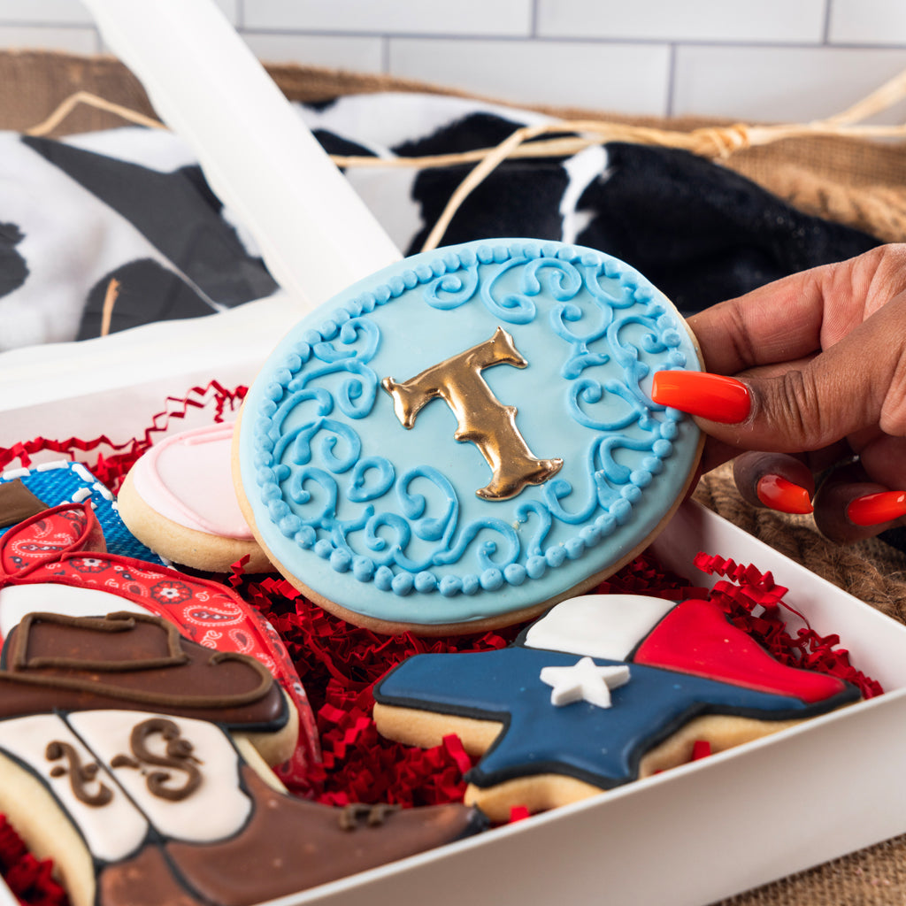 Curated Gift Box of 6 Rodeo Cookies