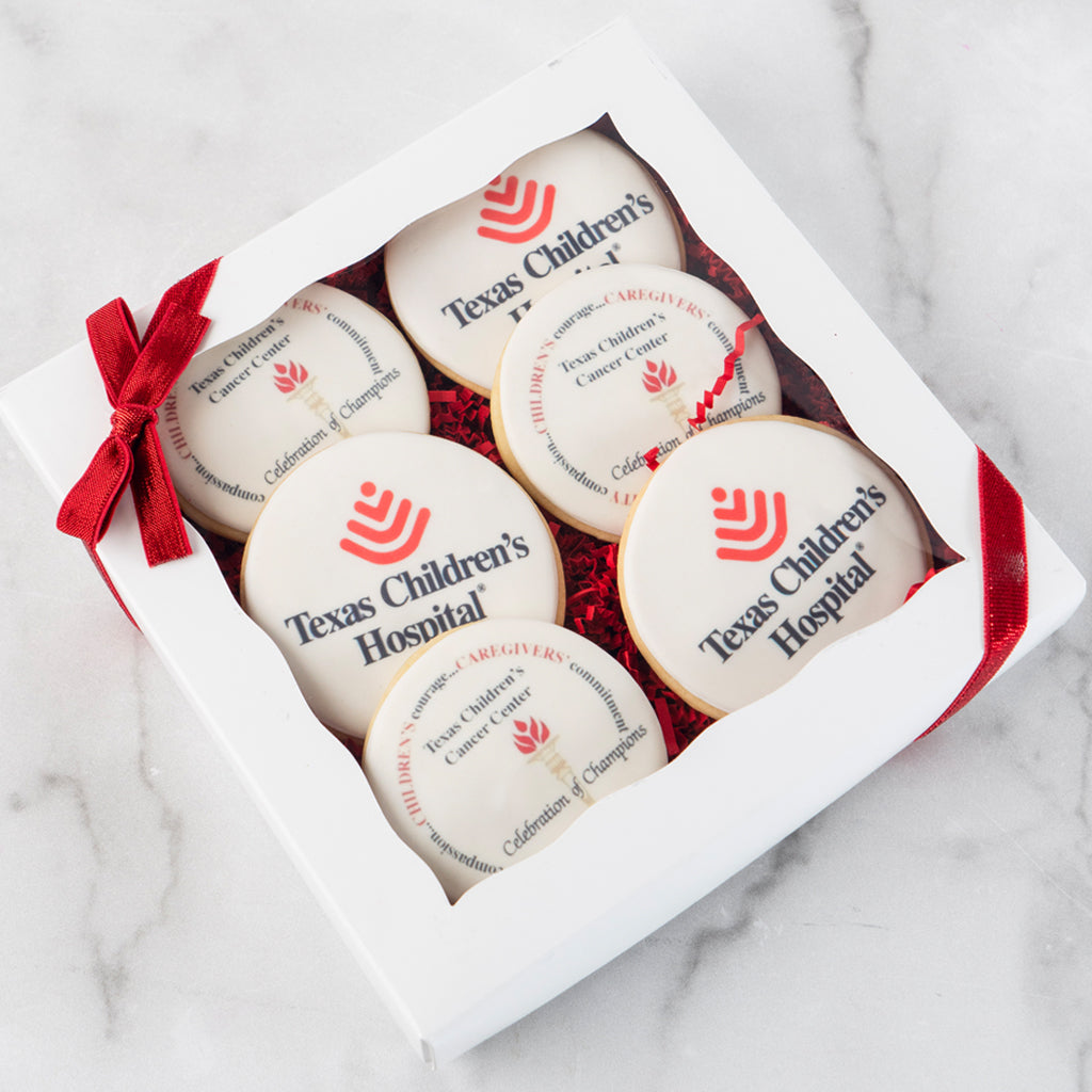 Photo & Logo Cookie Gift Box, 6-pack