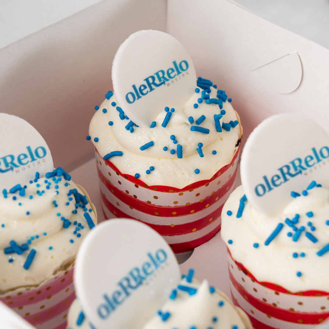 Photo & Logo Cupcakes