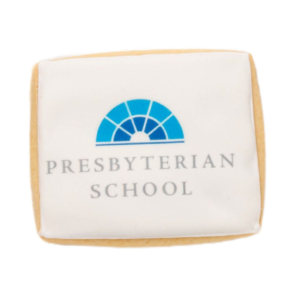 Graduation Photo & Logo Cookies, Rectangle