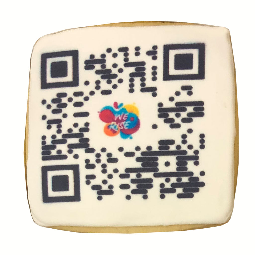 QR Code Cookies, Square