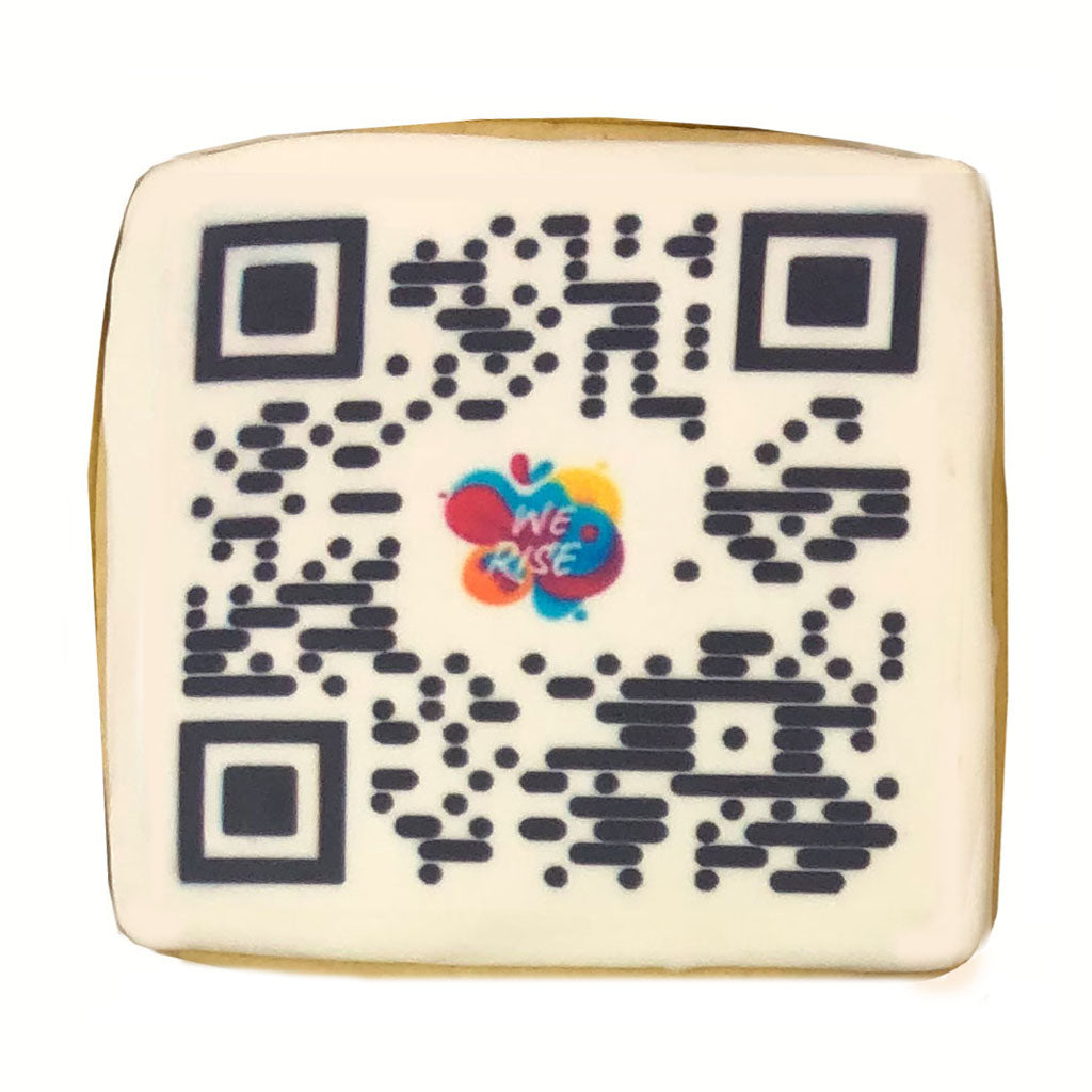 QR Code Cookies, Square