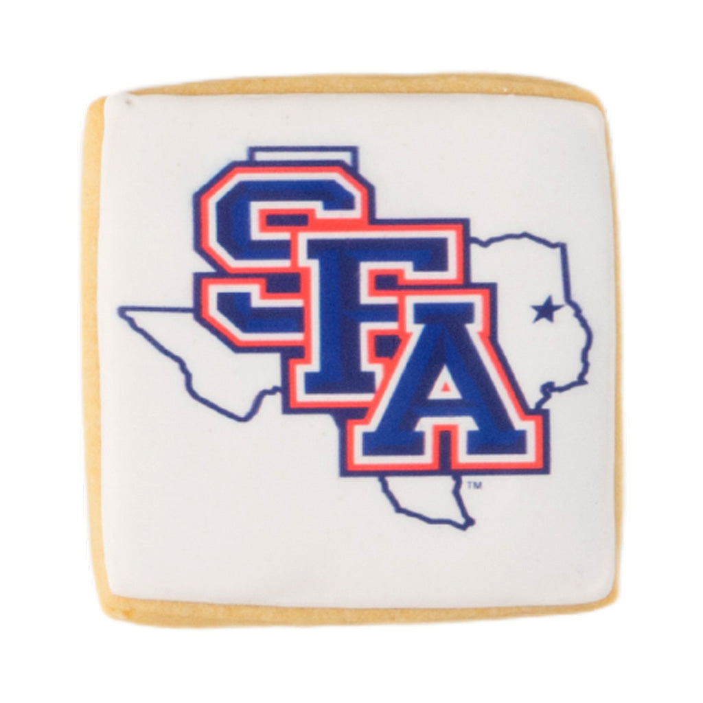 Graduation Photo & Logo Cookies, Square