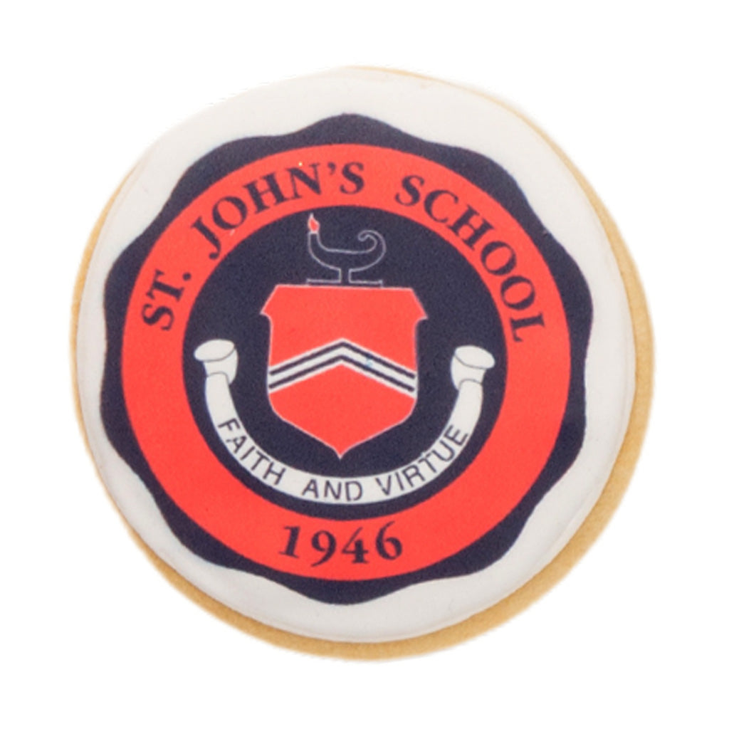 Graduation Photo & Logo Cookies, Round