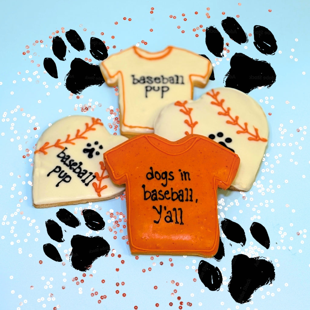 Baseball Y'all Dog Treats, Choose Your Own