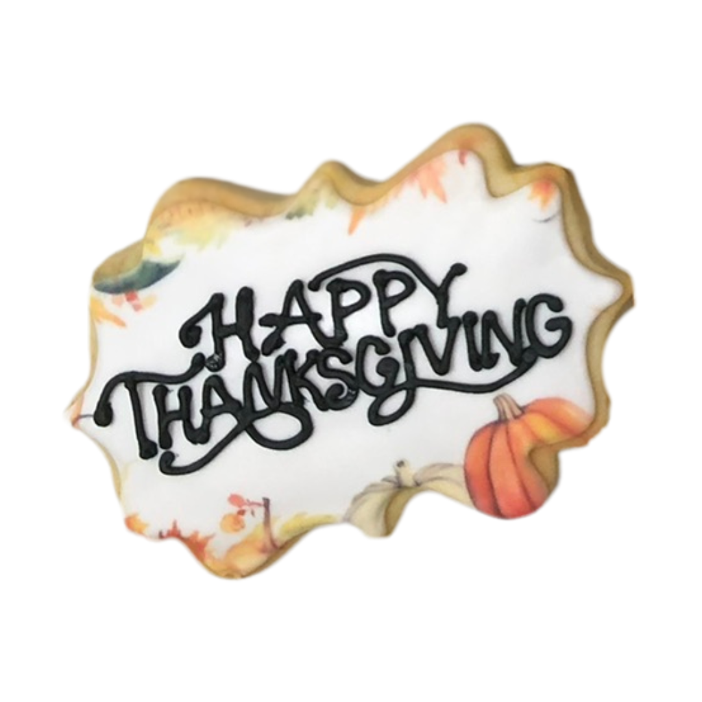 Thanksgiving Cookies, Choose Your Own