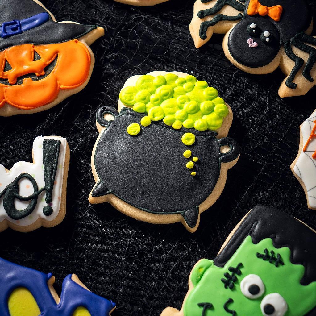 Halloween Butter Cookies