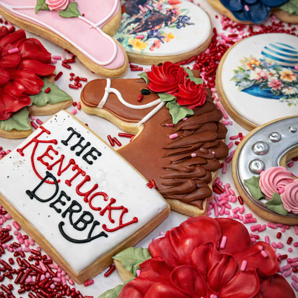Kentucky Derby Cookies, Assorted