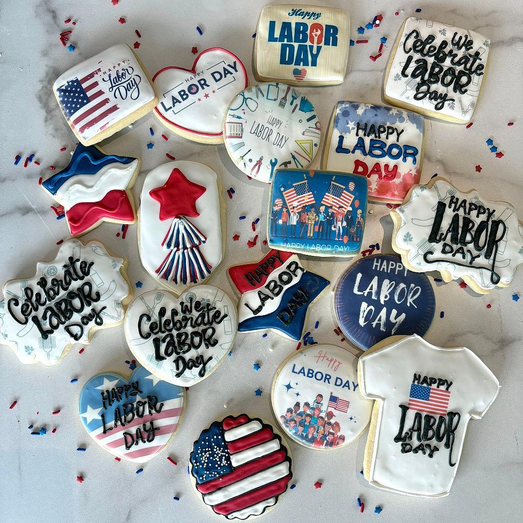 Labor Day Cookies, Assorted – Dessert Gallery Bakery & Cafe