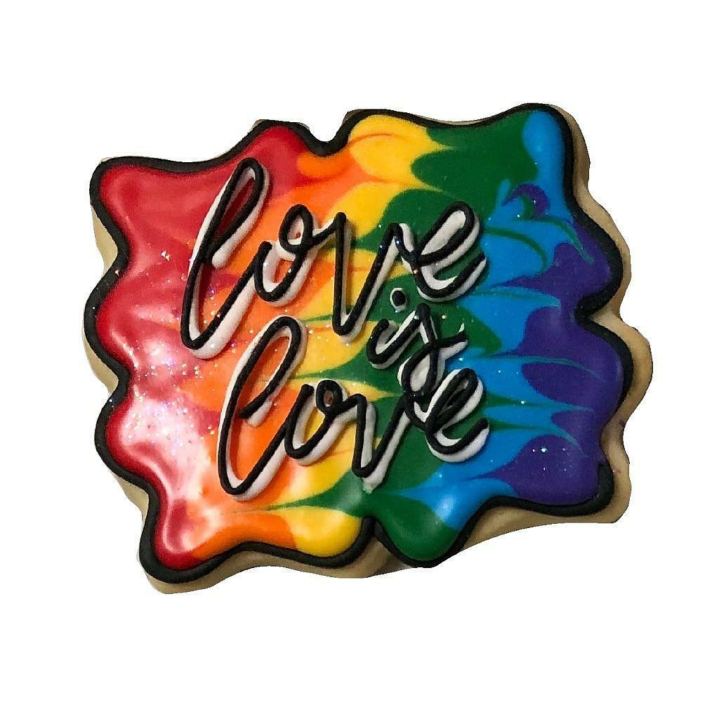 Love is Love Rainbow Plaque