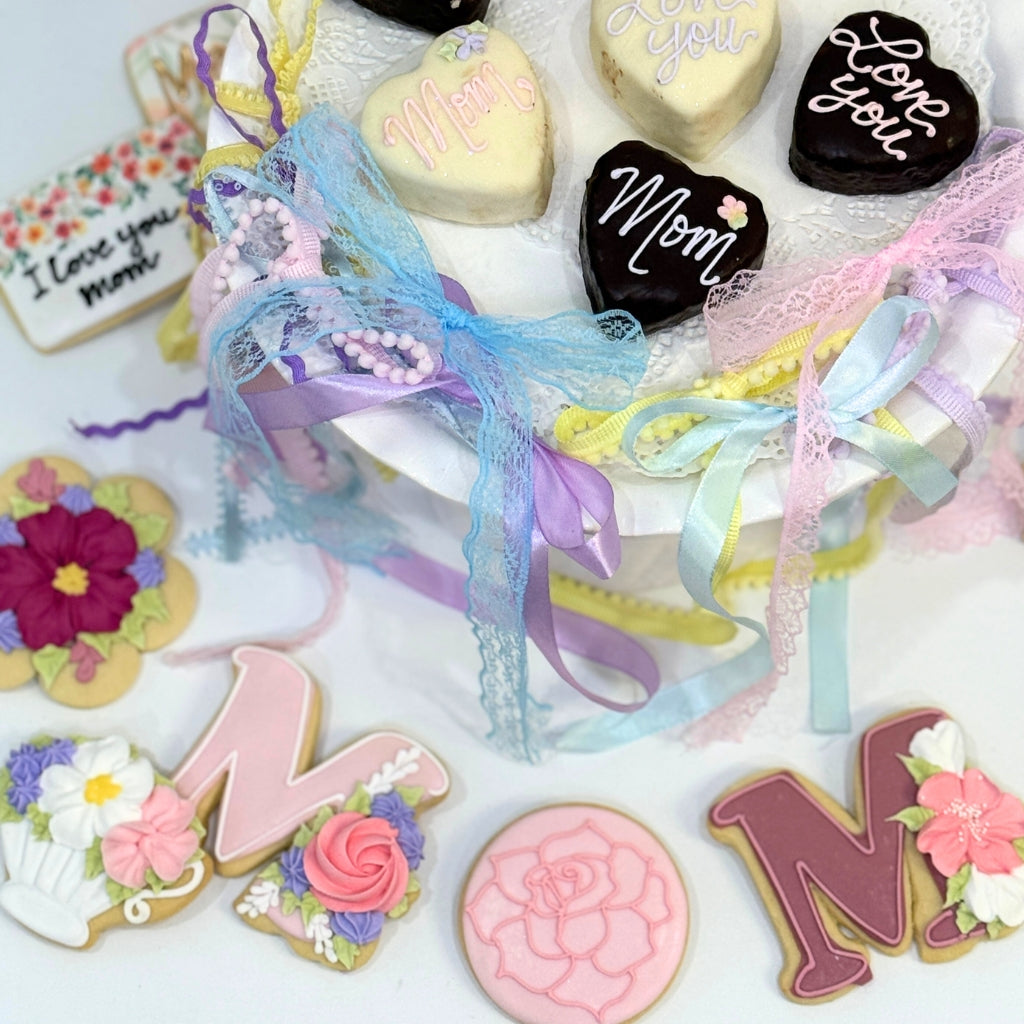 Mother's Day Petit Four Hearts