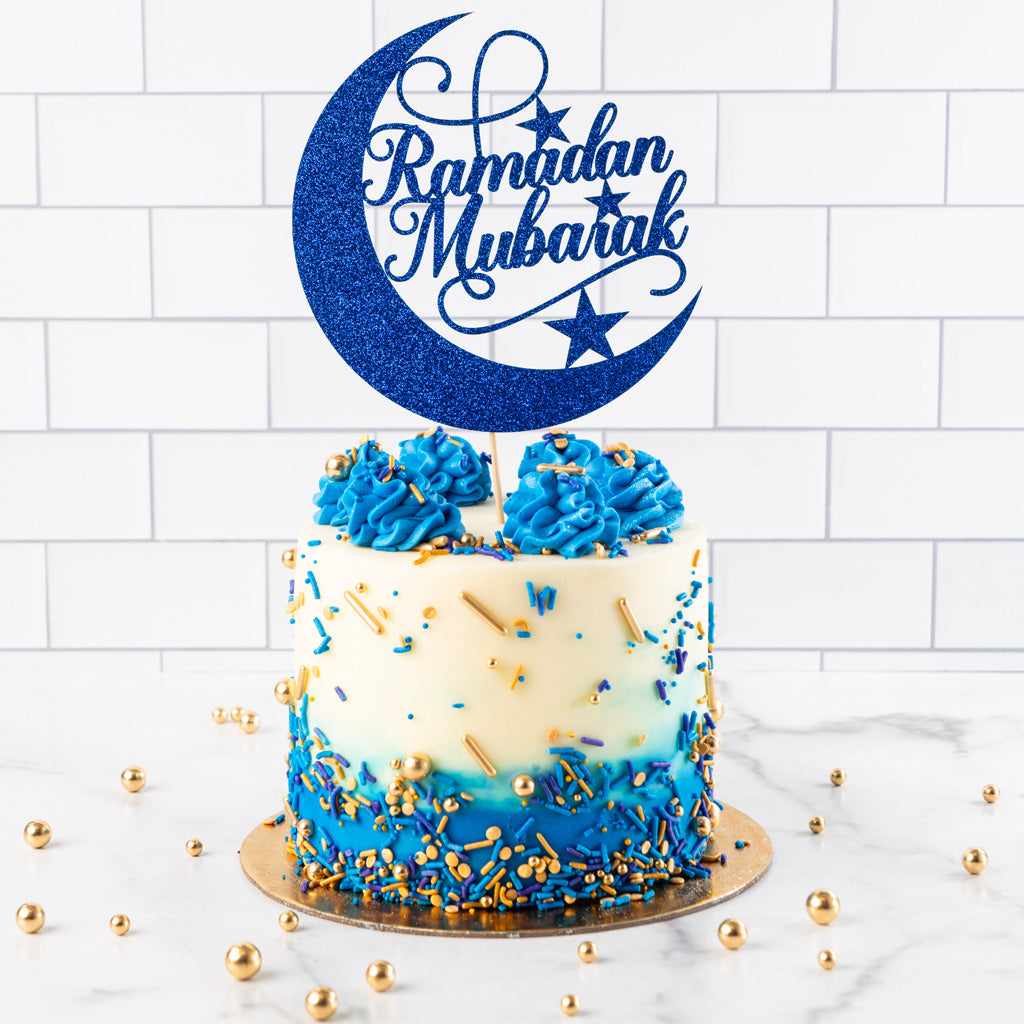 Ramadan Cake, 6-inch Royal Blue