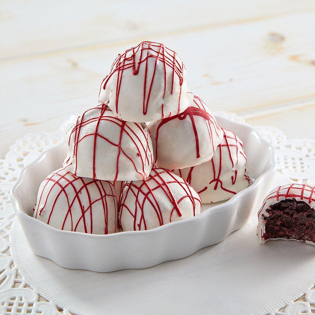 Red Velvet Cake Balls