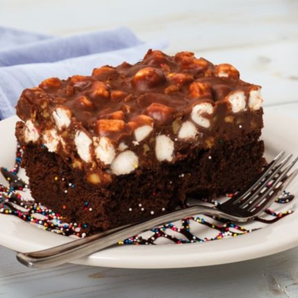 Rocky Road Texas Sheet Cake, Individual