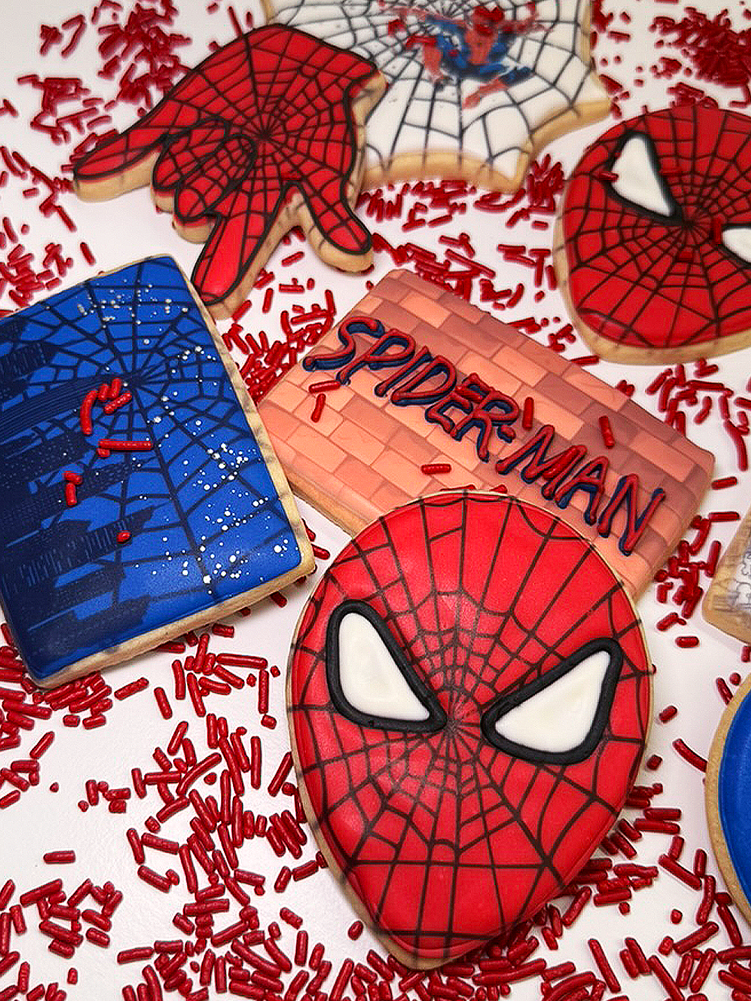 Spiderman Cookies, Assorted