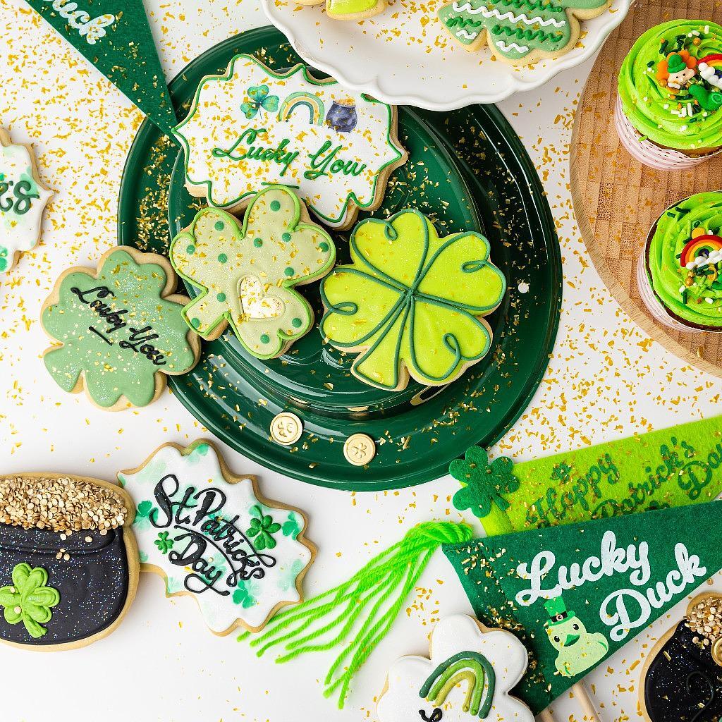 St. Patrick's Day Cookies, Assorted