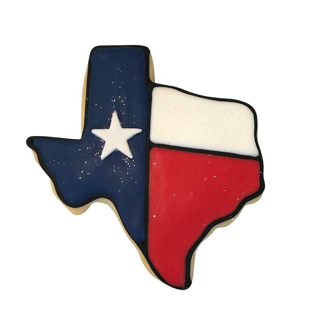 Texas-Shaped Cookies, Assorted