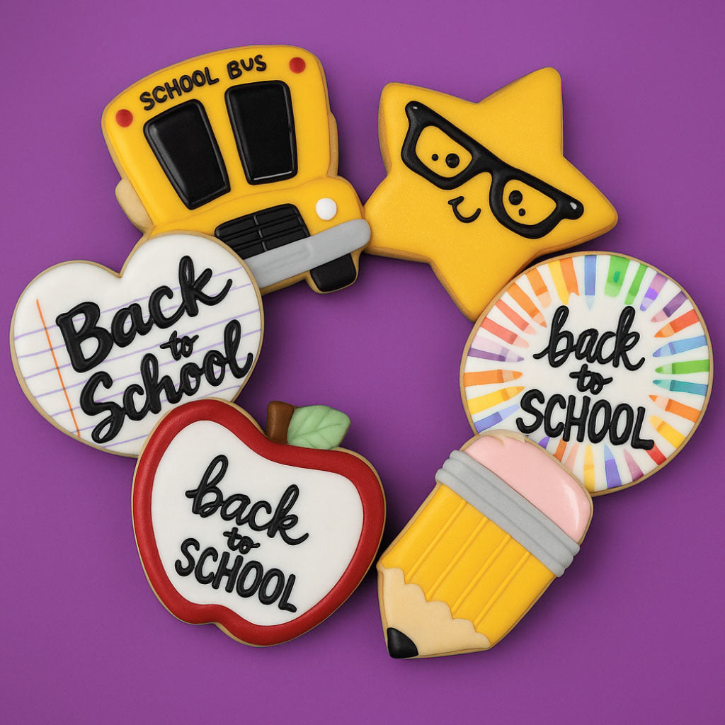 Back to School Cookies, Assorted
