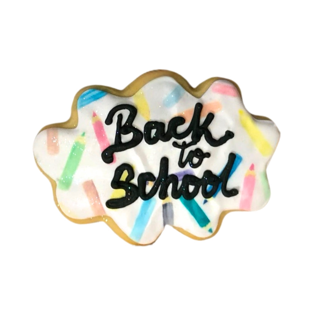 Back To School Cookies, Choose Your Own