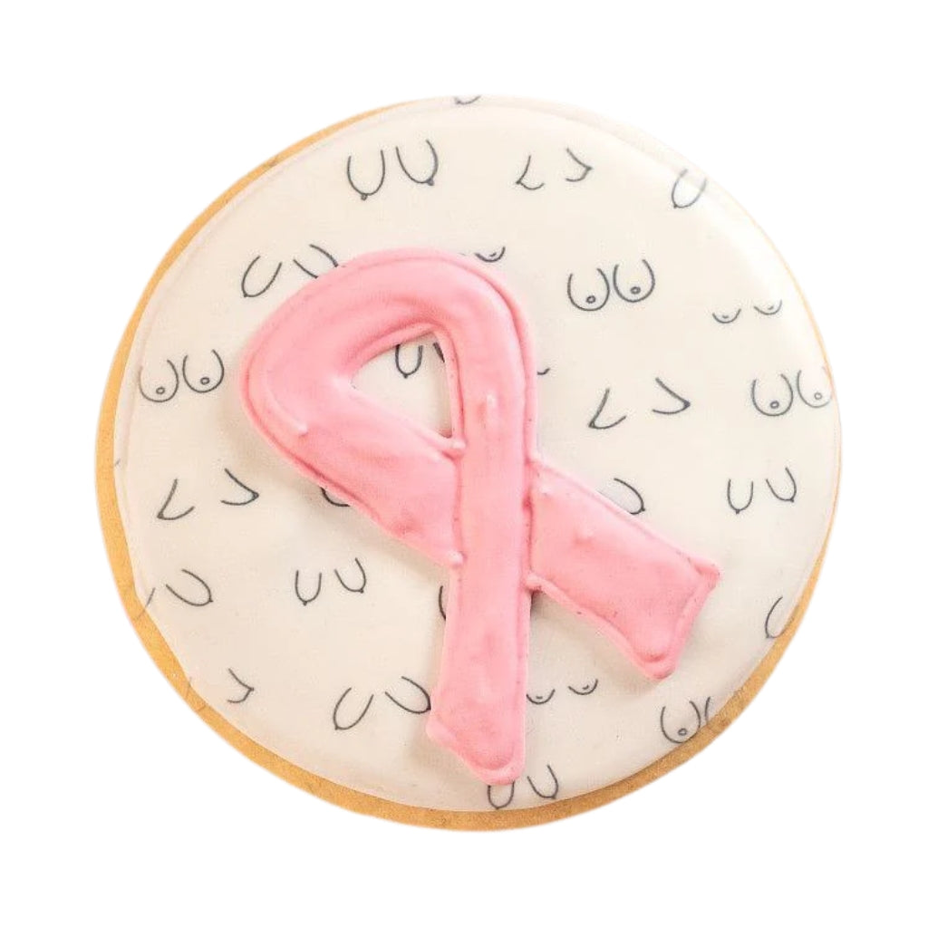 Breast Cancer Awareness Cookies, Choose Your Own